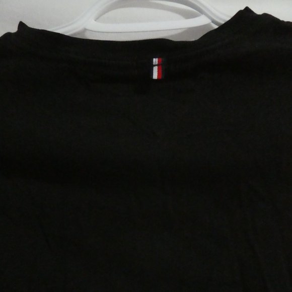 TOMMY HILFIGER, size 10 youth, black long sleeve graphic tee, GUC - Picture 11 of 15